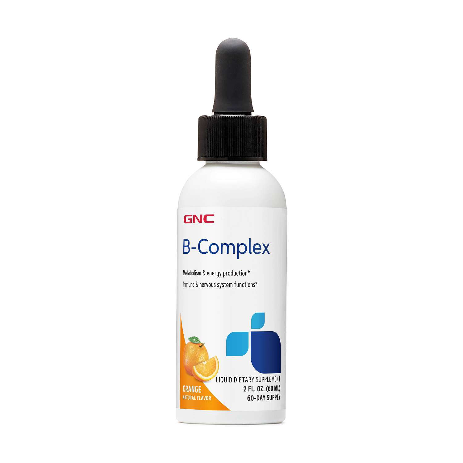 B-Complex Liquid - Orange - 2fl. oz. (60 Servings)  | GNC